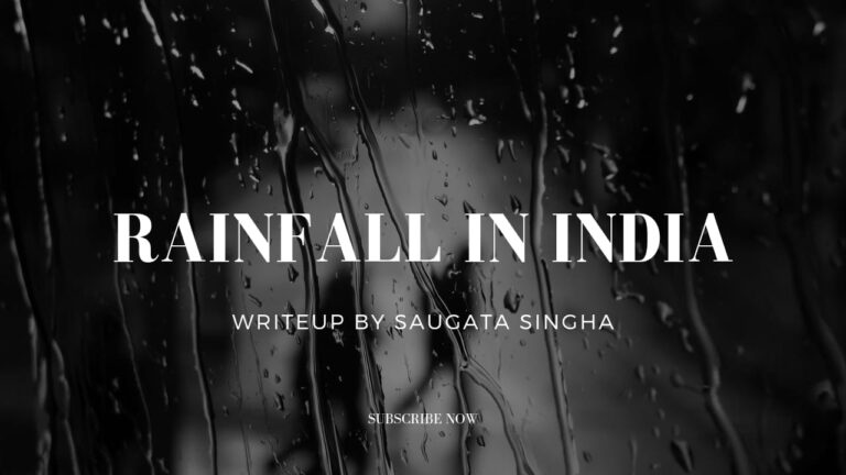 Rainfall in India